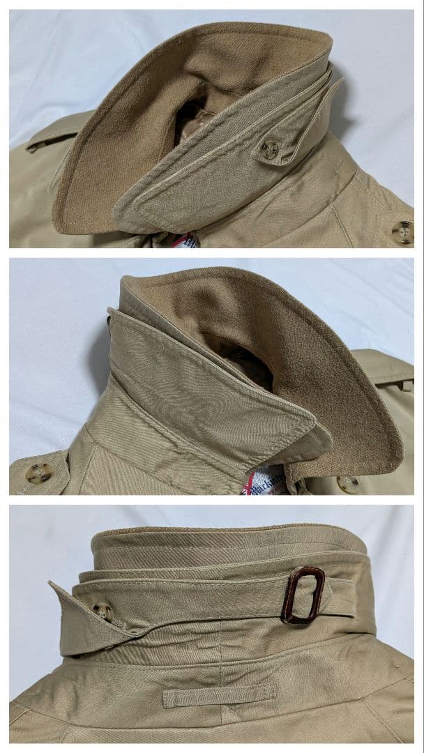 80s　マッキントッシュ トレンチコート マキシ丈　ライナー　ベージュ　入手困難