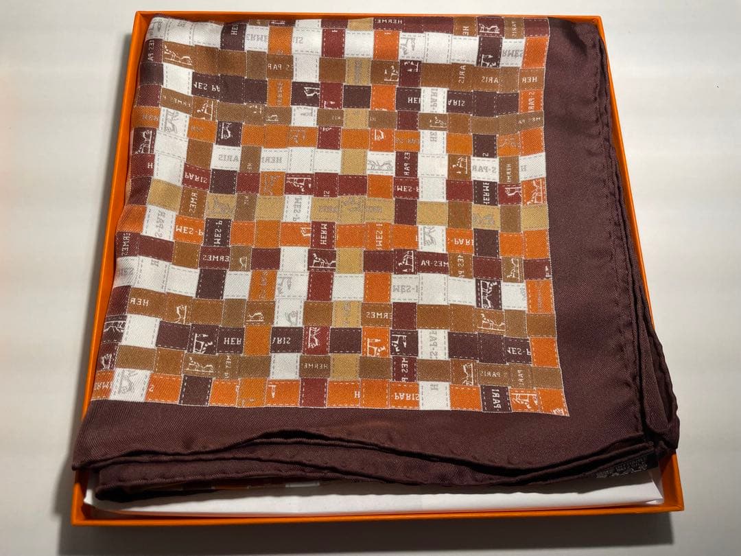 エルメス カレ90 BOLDUC AU CARRE ボルデュックチェック