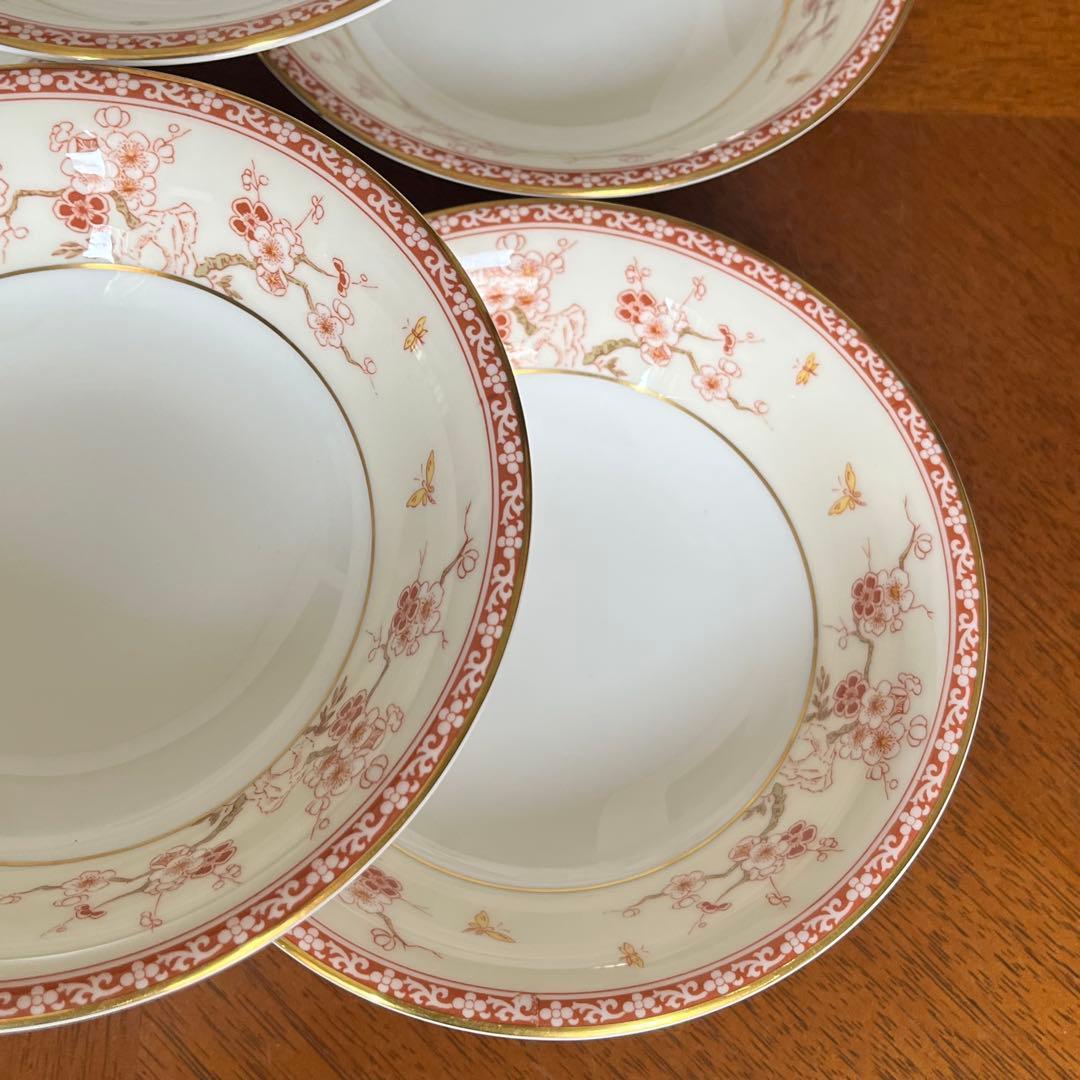 【レア美品】英国製　ウェッジウッド★MALABER★フルーツソーサー6枚