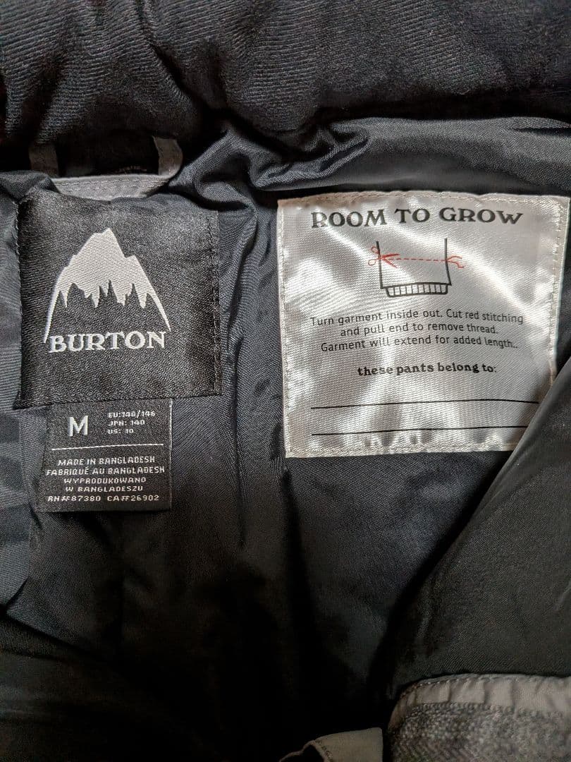 Burton スノーボードウェア 子供用 Mサイズ