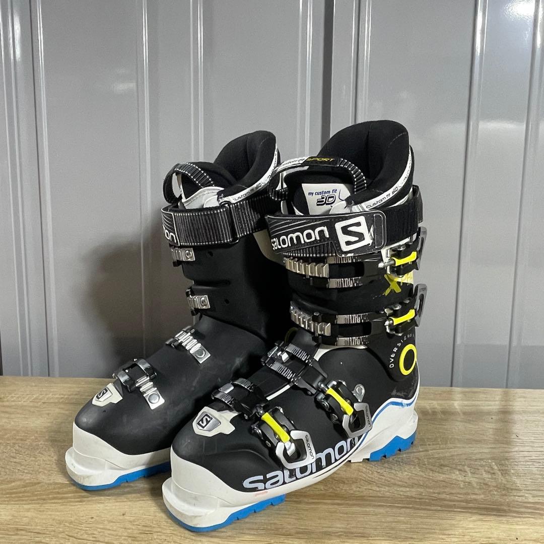 【美品】SALOMON25/25.5cm フレックス80 スキーブーツ