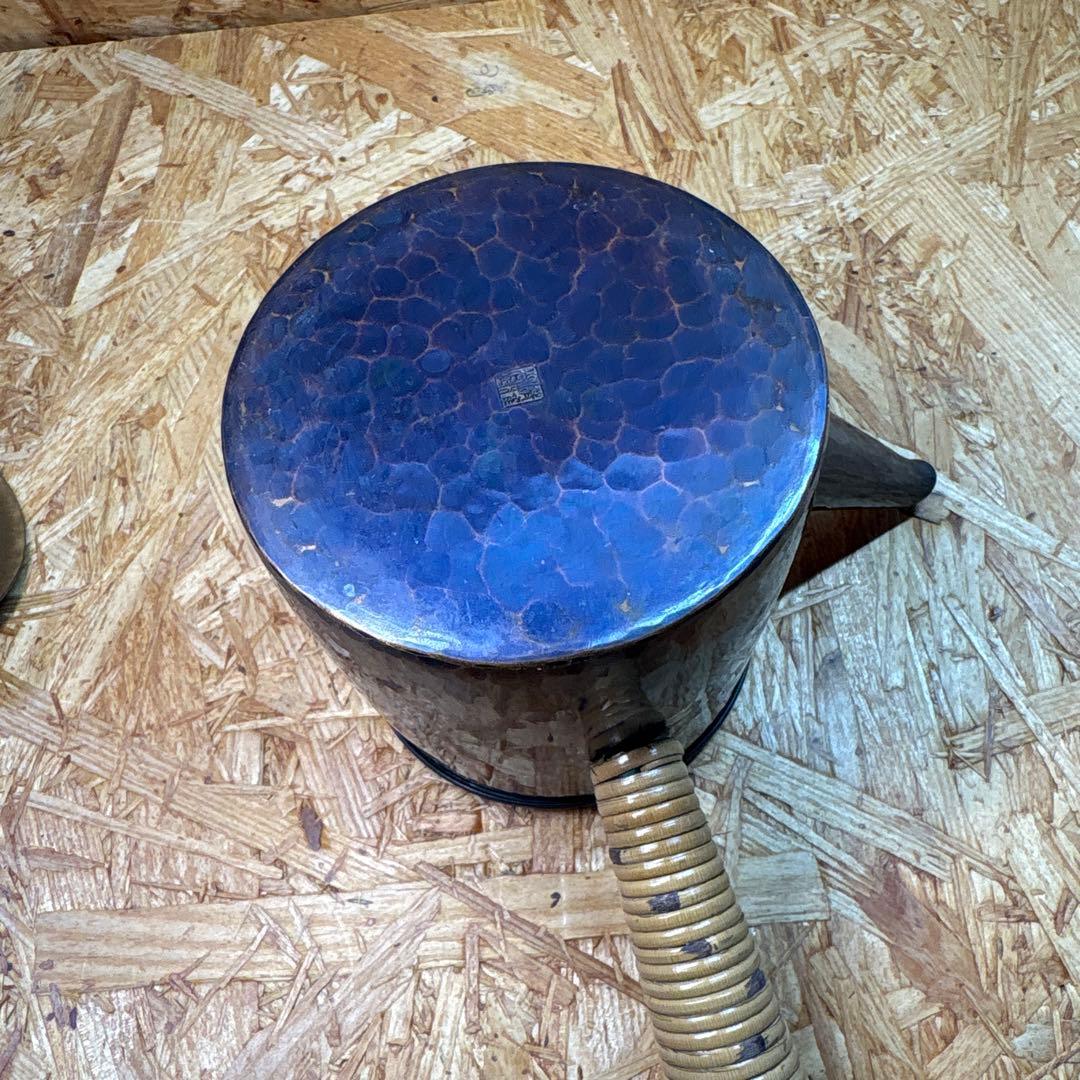 清雅堂　銅湯沸　急須