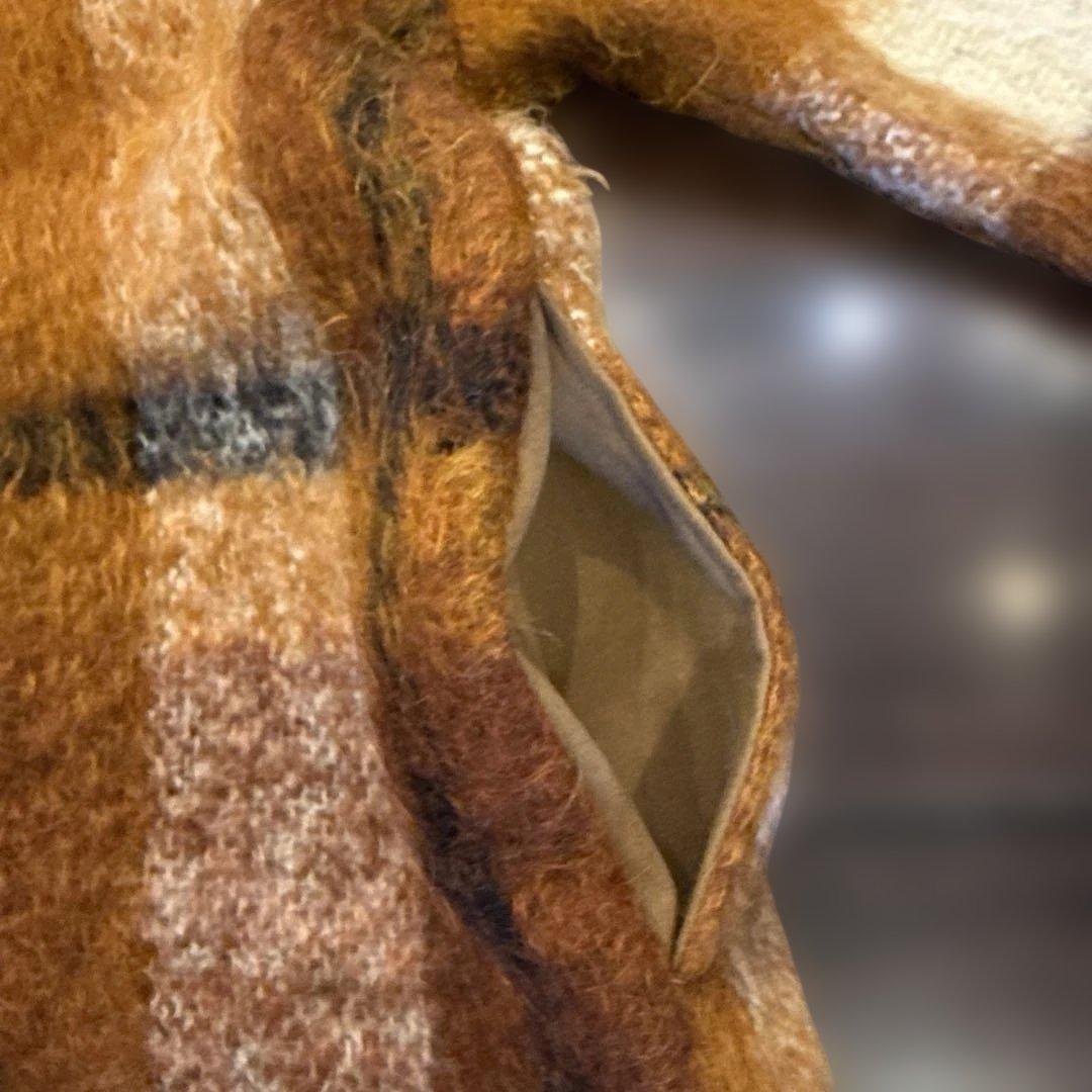 70s モヘアカーディガン 毛足長め ヴィンテージ