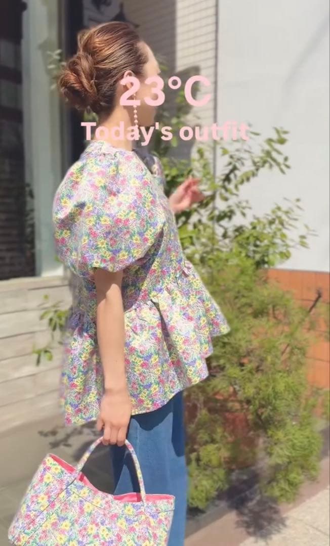 トップス TSURU By MARIKO OIKAWA 2025ss Eleonore