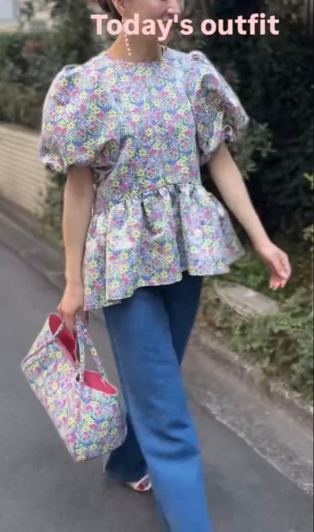 トップス TSURU By MARIKO OIKAWA 2025ss Eleonore