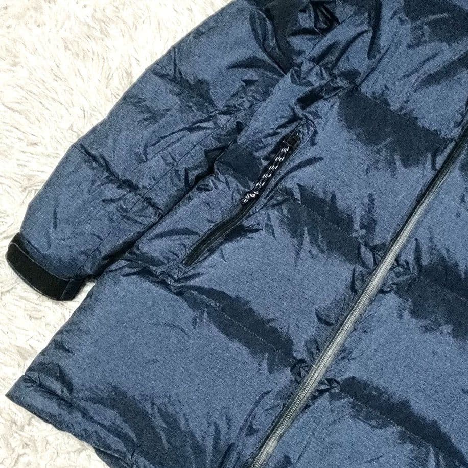 ナンガ×アーバンリサーチドアーズ　オーロラダウンジャケット　レディース　ネイビー