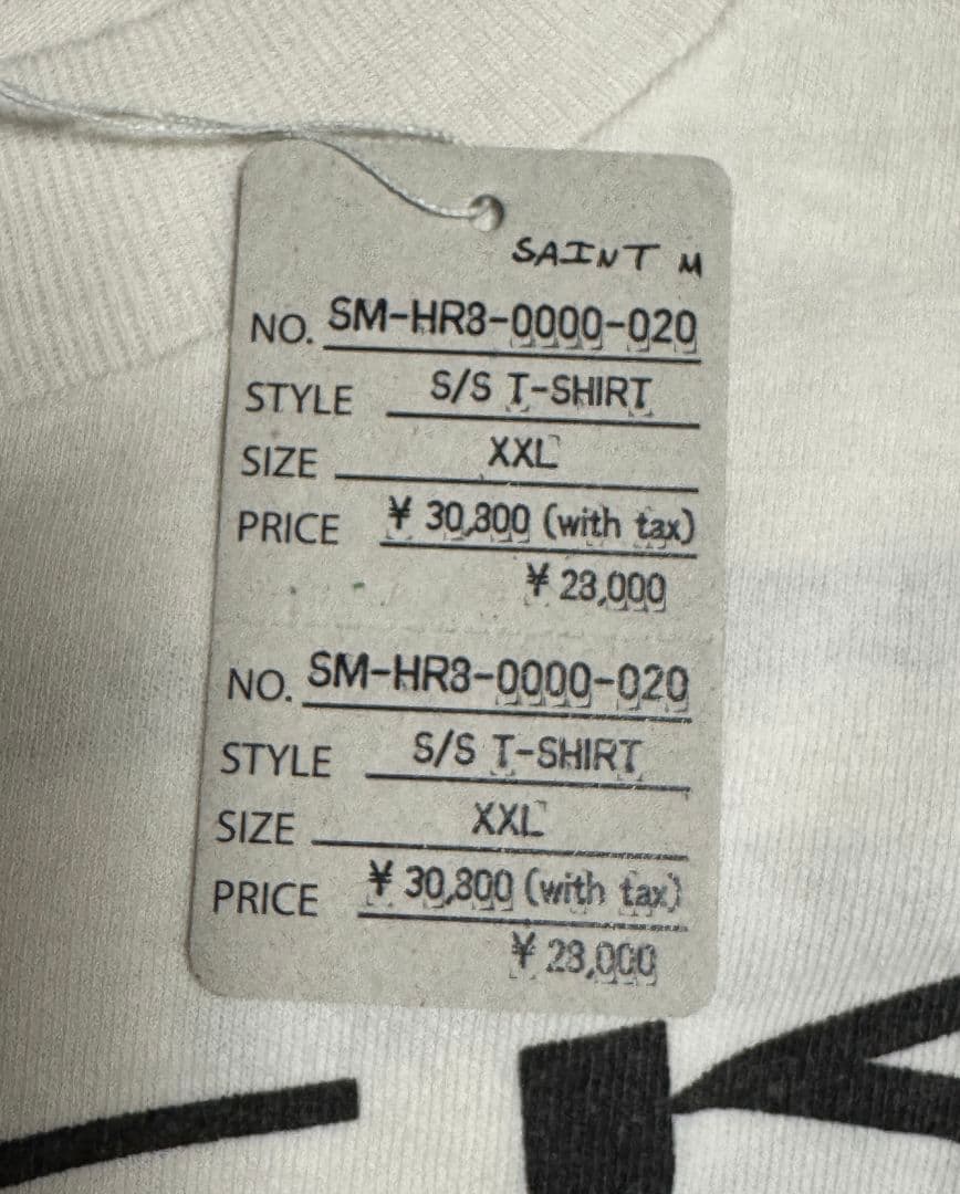 新品！SAINT MICHAEL SS TEE SAINT YOURSELF