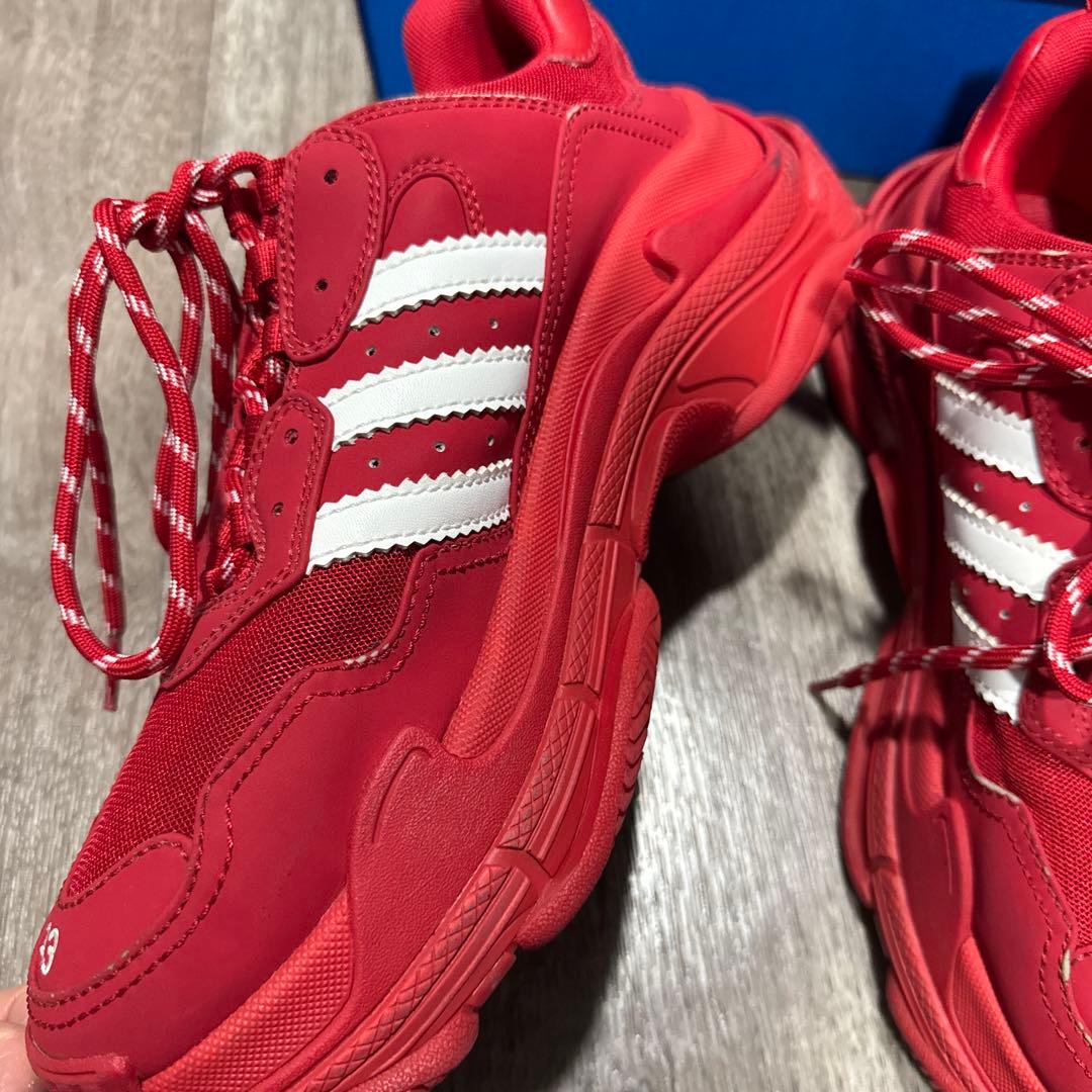 K*O様 Balenciaga Triple S スニーカー 43 レッド