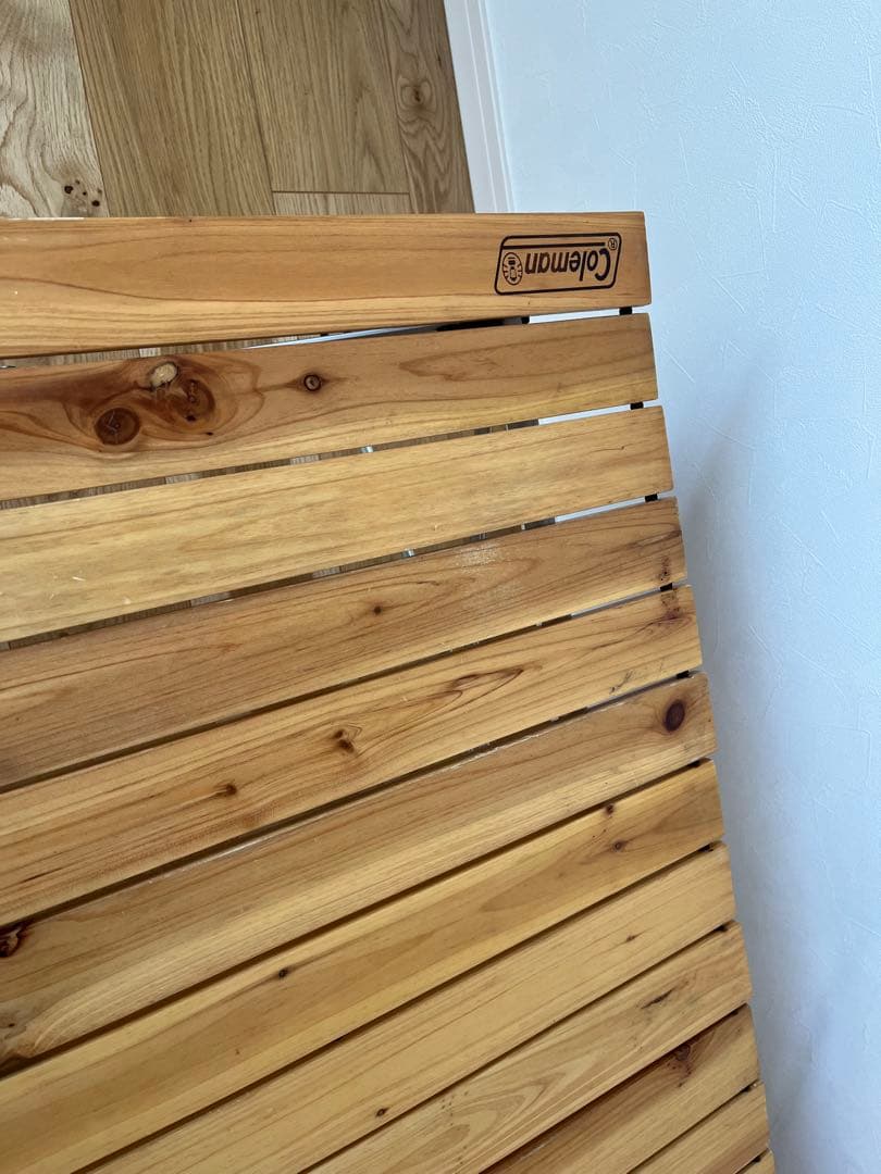 コールマン　ナチュラルウッドテーブル110 coleman