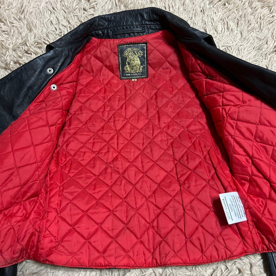 ゆ*様 初期666レザーライダースレディースSルイスレザーライトニングパンクNA