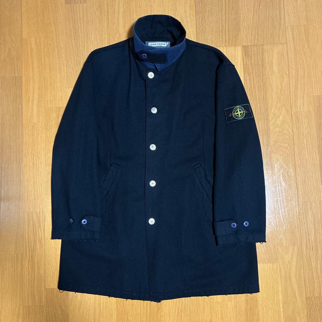 90's グリーンエッジ stone  ウールコート XL