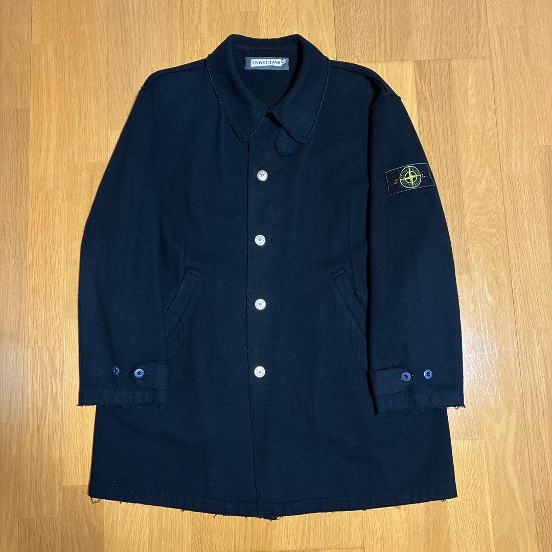 90's グリーンエッジ stone  ウールコート XL