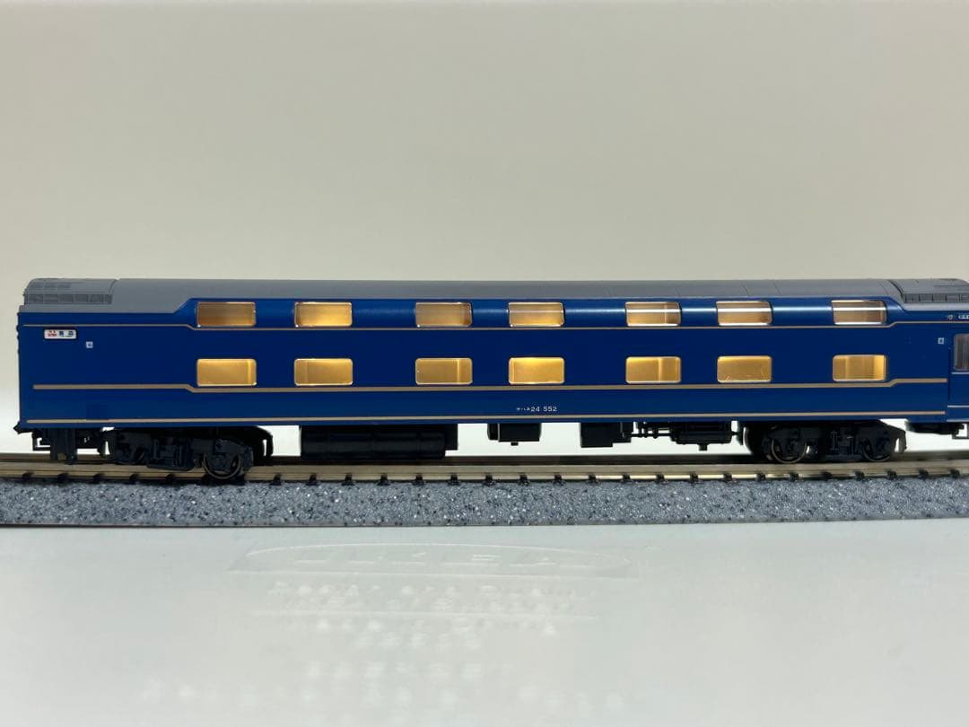Nゲージ　KATO 10-822 823 24系　寝台特急　あけぼの　フル編成