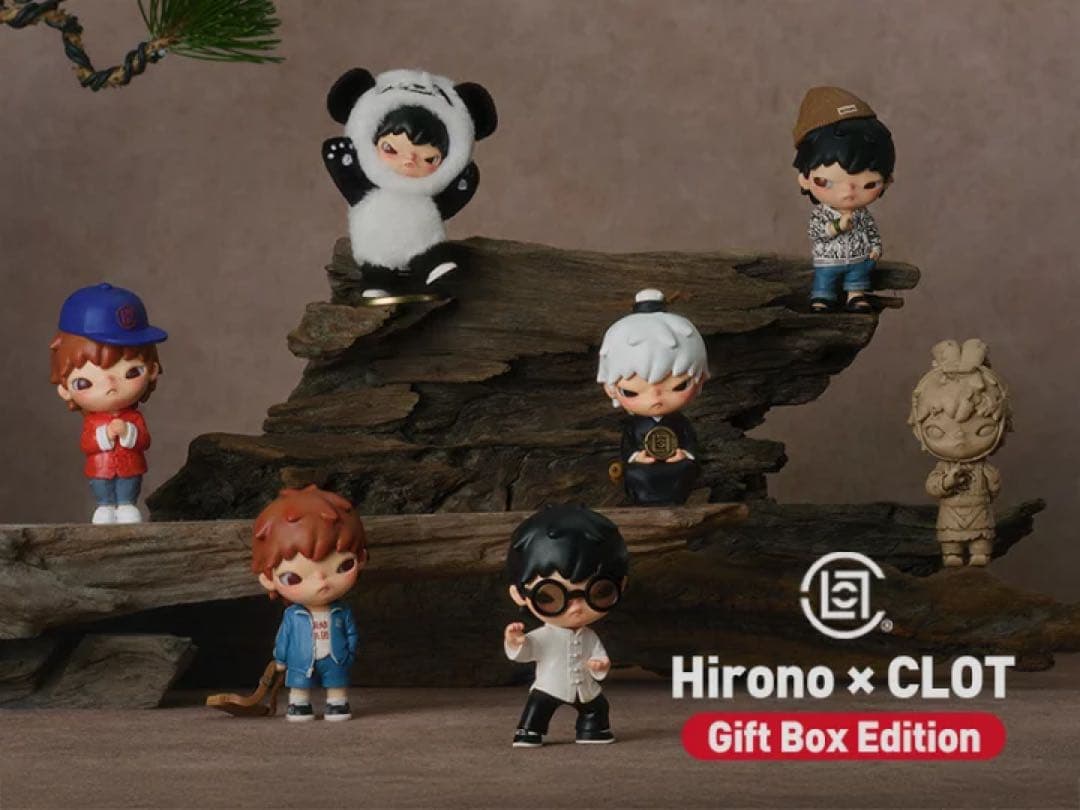 ポップマート HIRONO × CLOT Gift Box Edition