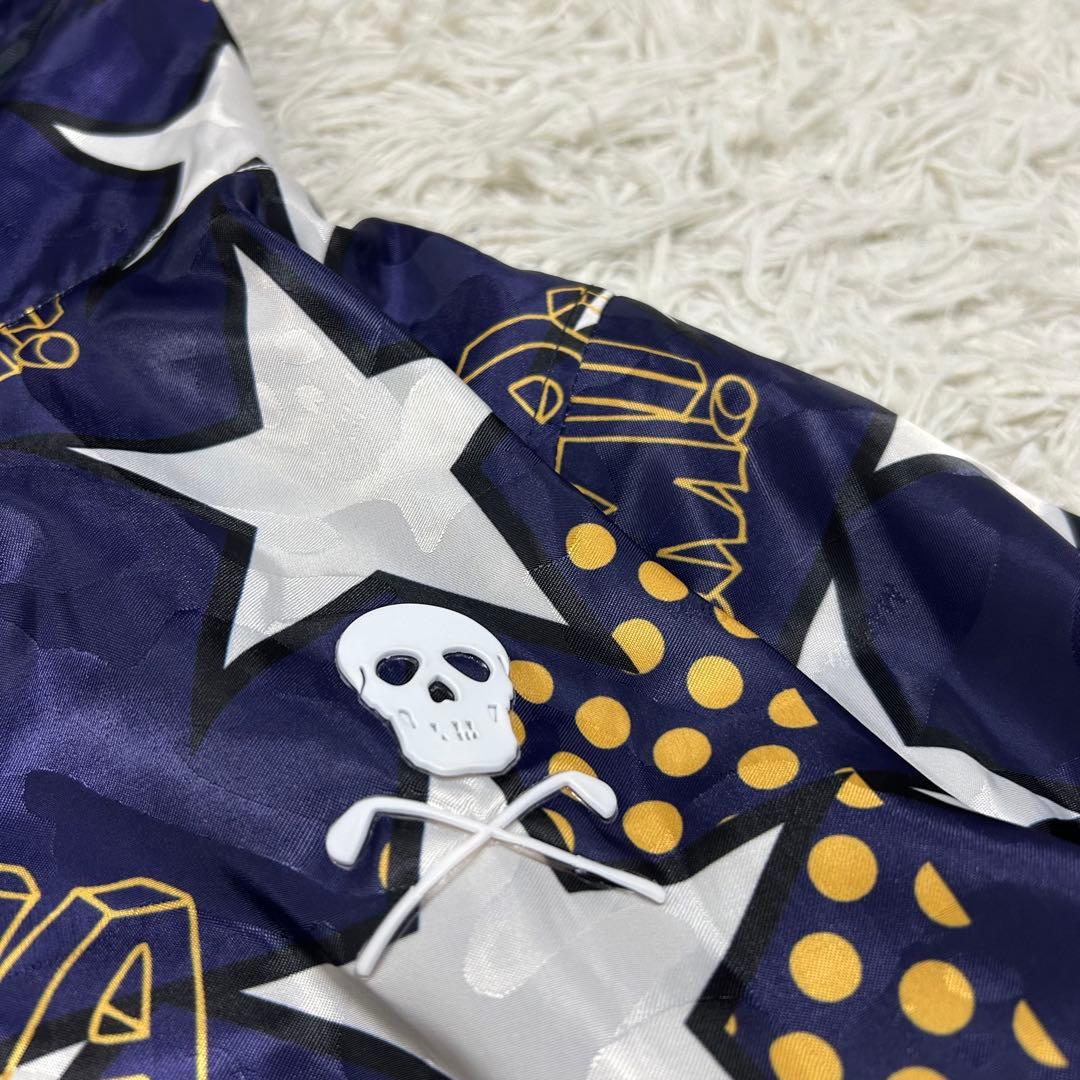 キムタク着用✨美品✨マークアンドロナ ジップパーカー 38 マルチカラー 総柄