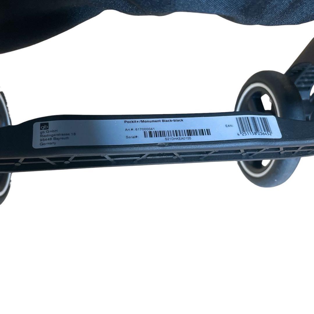 サイベックス gb POCKIT＋ ポキットプラス ベビーカー コンパクト 黒