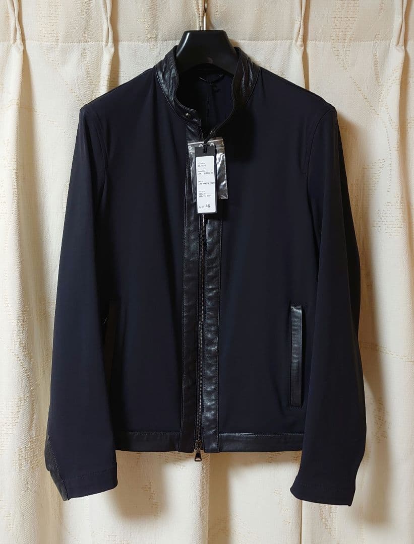 エンメティ JURI X ユリ 46 М ジャージー 切替 ネイビー 別注