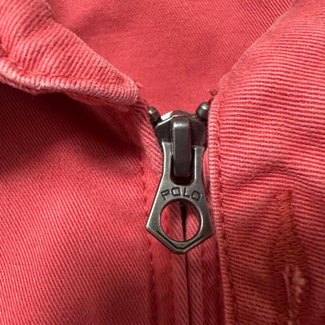 Polo By Ralph Lauren サーモンピンク スイングトップ