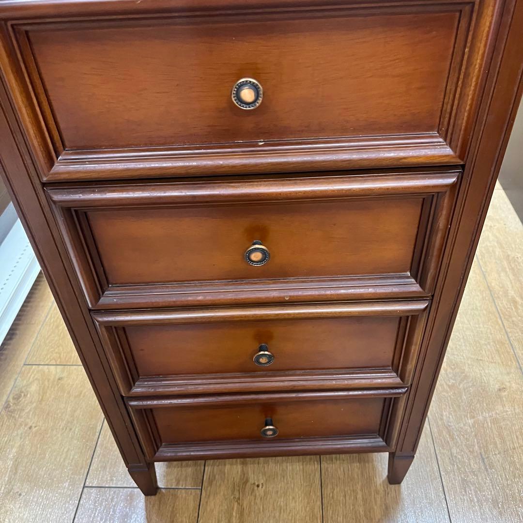 アンティークチェスト コンソール モダン 飾り棚 5段 ビンテージ 東海家具