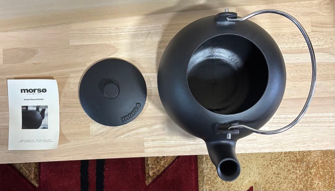MORSO モルソー ケトル 大 4.5L 薪ストーブ スチーマー アクセサリー