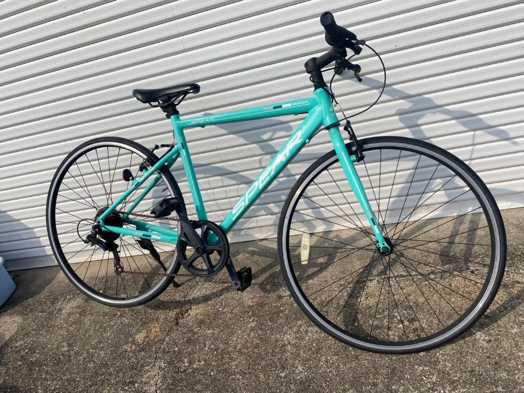 【引き取り限定】SPEAR クロスバイク ミントグリーン