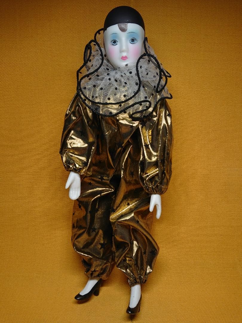 ビンテージ　人形　ドール　磁器　置物　インテリア　工芸品　美術品　A1417