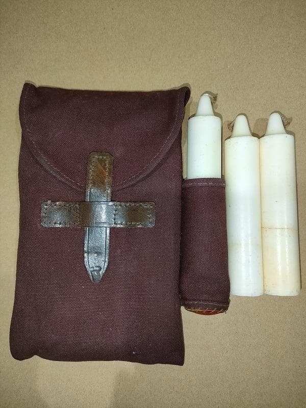 ヴィンテージ品　極美品1930年代　スイス軍フォールディングキャンドルランタン