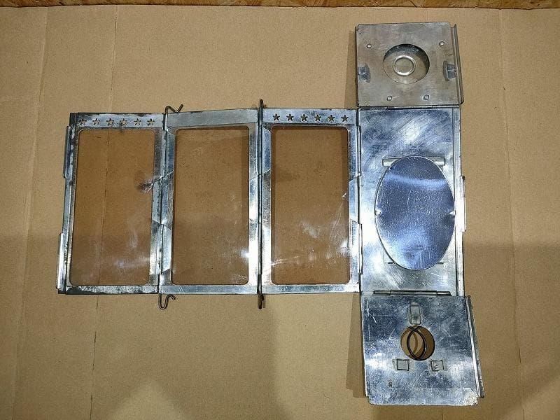 ヴィンテージ品　極美品1930年代　スイス軍フォールディングキャンドルランタン