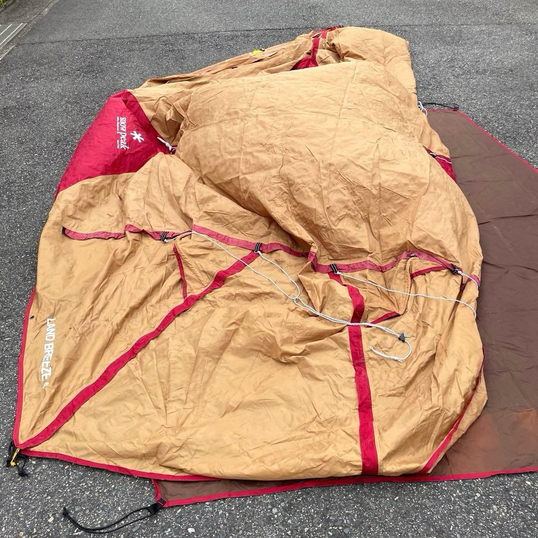 スノーピーク ランドブリーズ4　グランドシート、インナーマット付き　フルセット