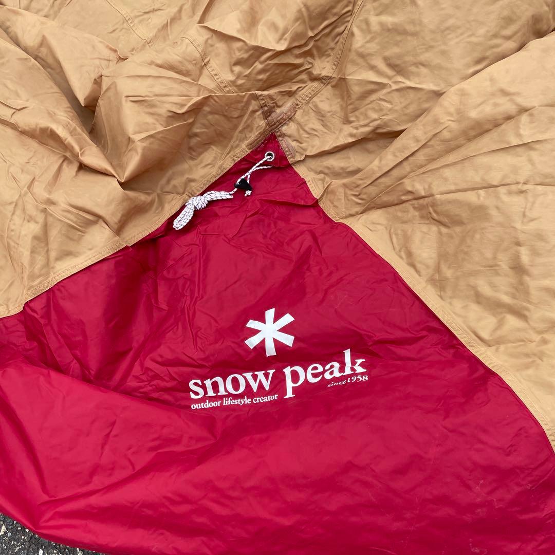 スノーピーク ランドブリーズ4　グランドシート、インナーマット付き　フルセット