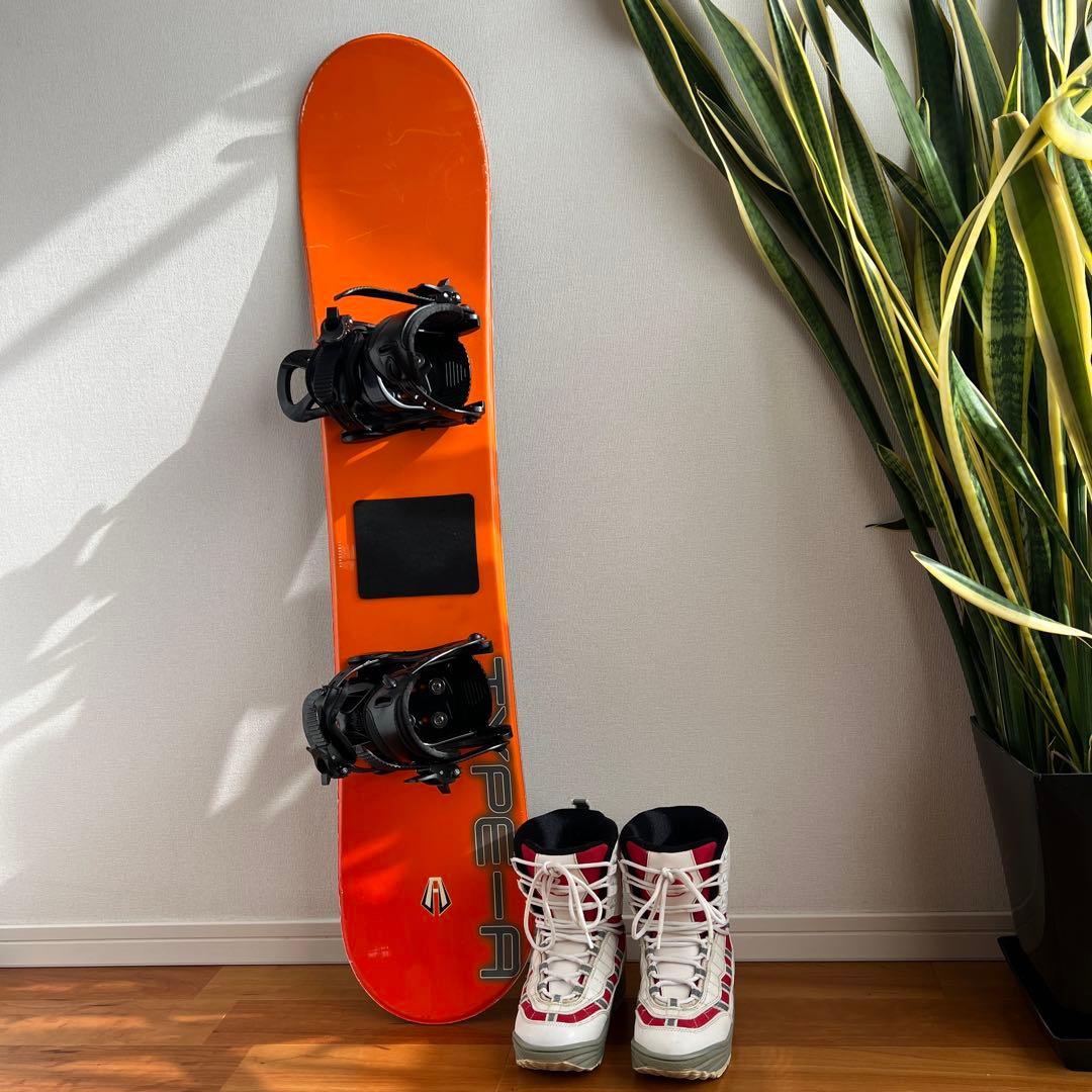 キッズスノーボード115cm＋バインディング＋ブーツ22.0cm セット