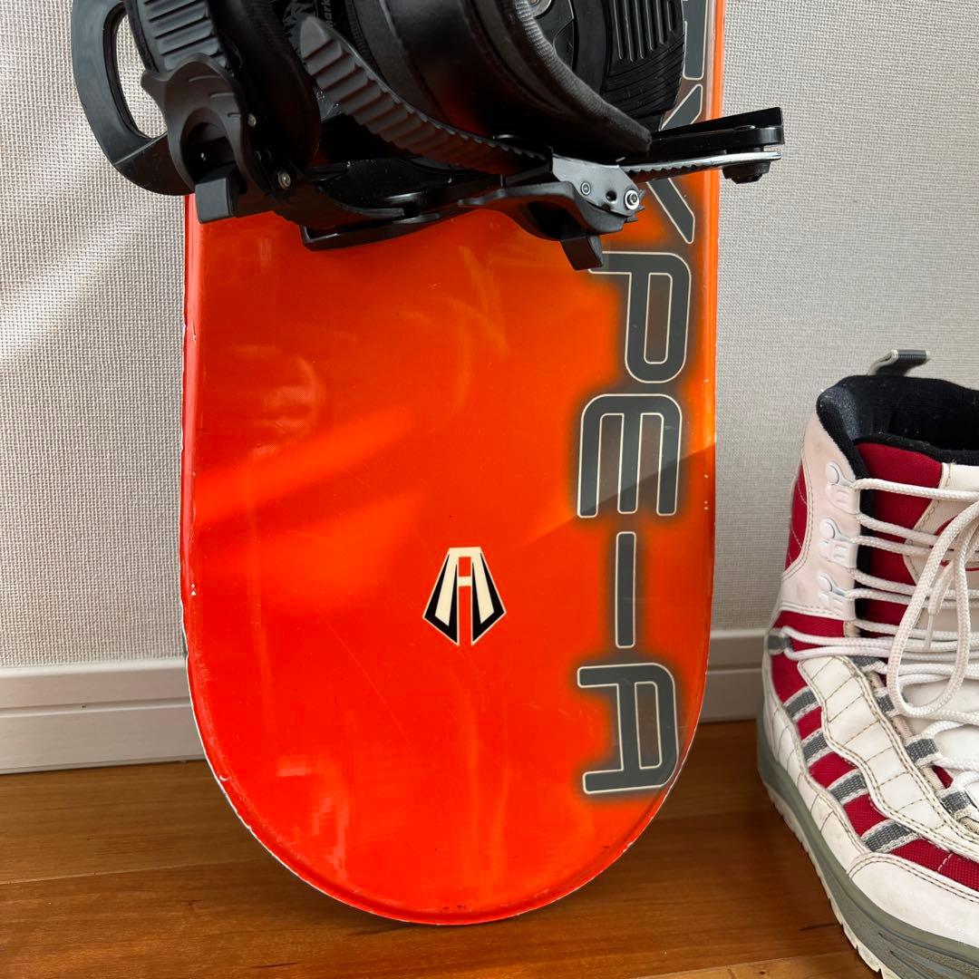 キッズスノーボード115cm＋バインディング＋ブーツ22.0cm セット