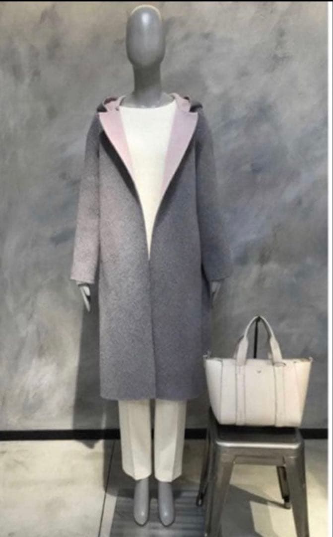 【美品】theory セオリー❤️アルパカシャギーダブルフェイスコート