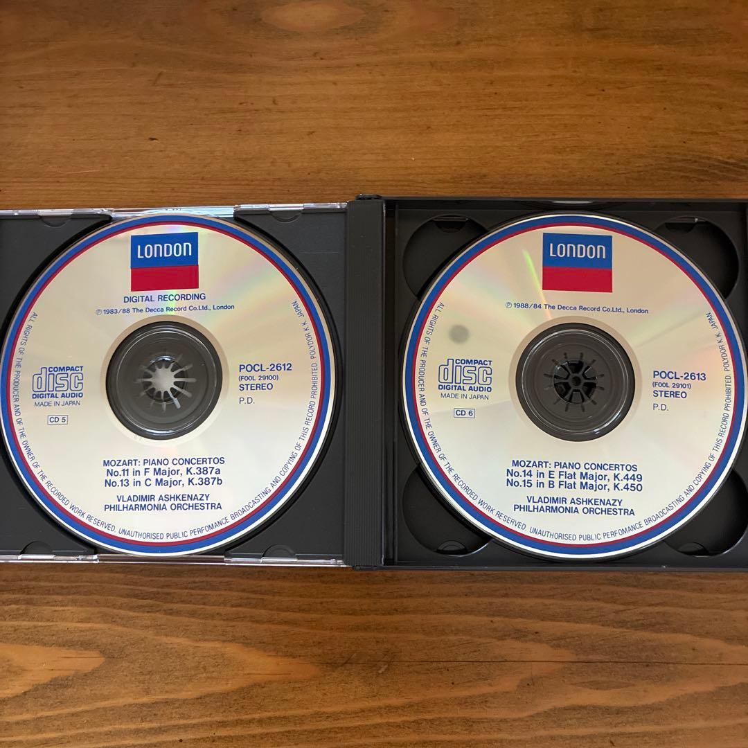 アシュケナージ/モーツァルト： ピアノ協奏曲全集　12CD+特典盤1CD