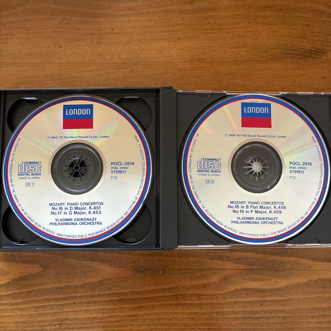 アシュケナージ/モーツァルト： ピアノ協奏曲全集　12CD+特典盤1CD