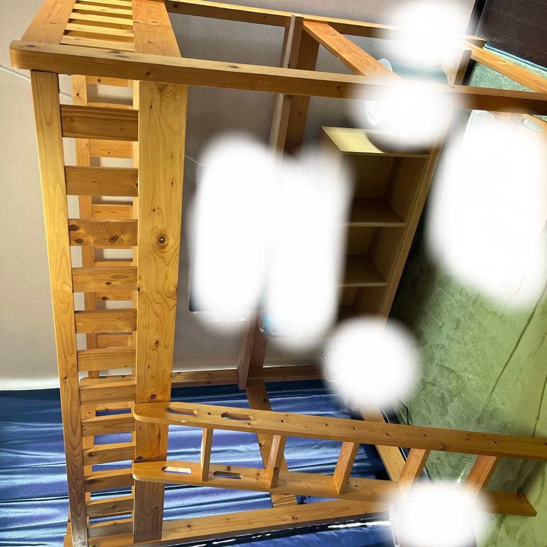 木製ロフトベッド 高さ180cm