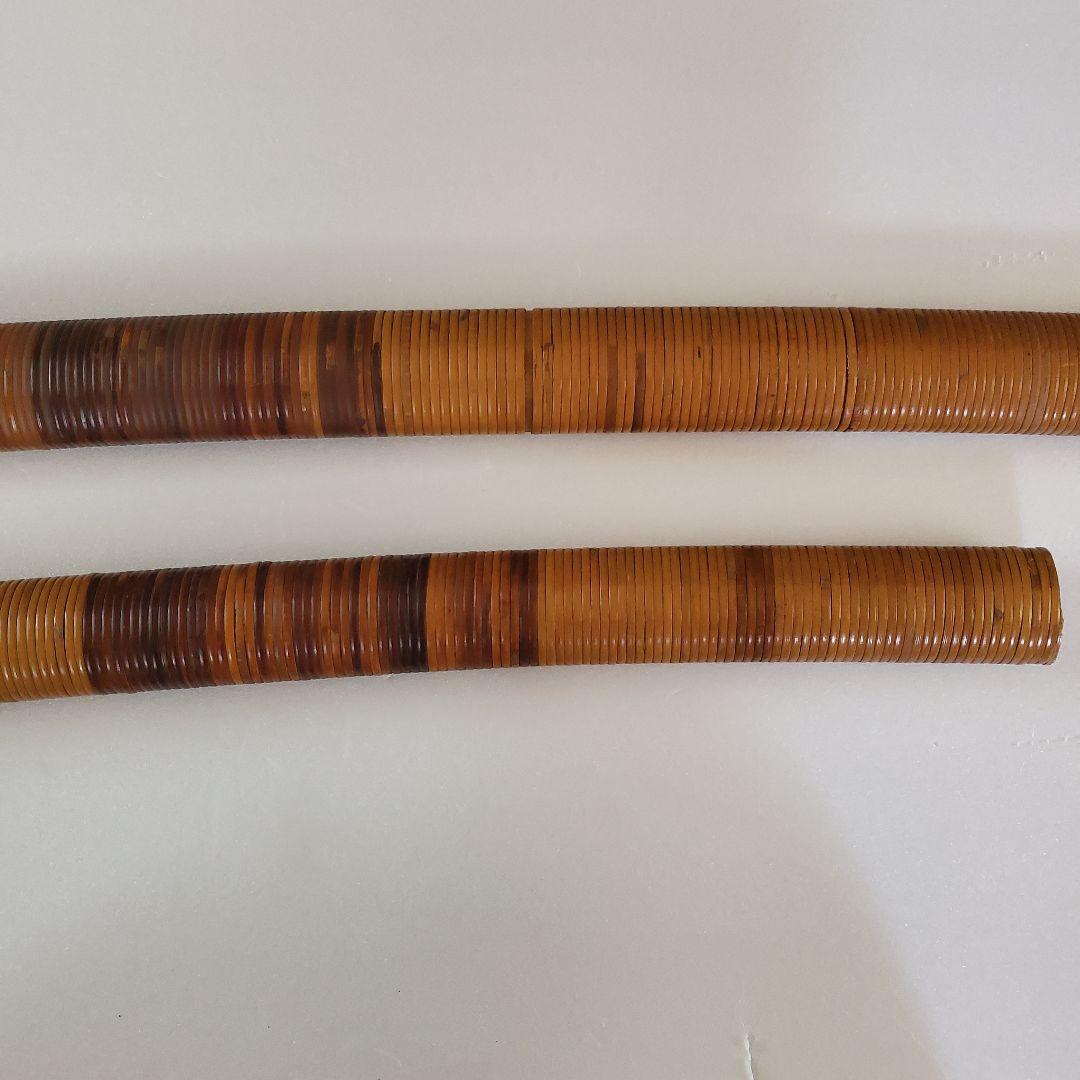 高級模造刀　竹巻鞘　日本刀　大刀一振