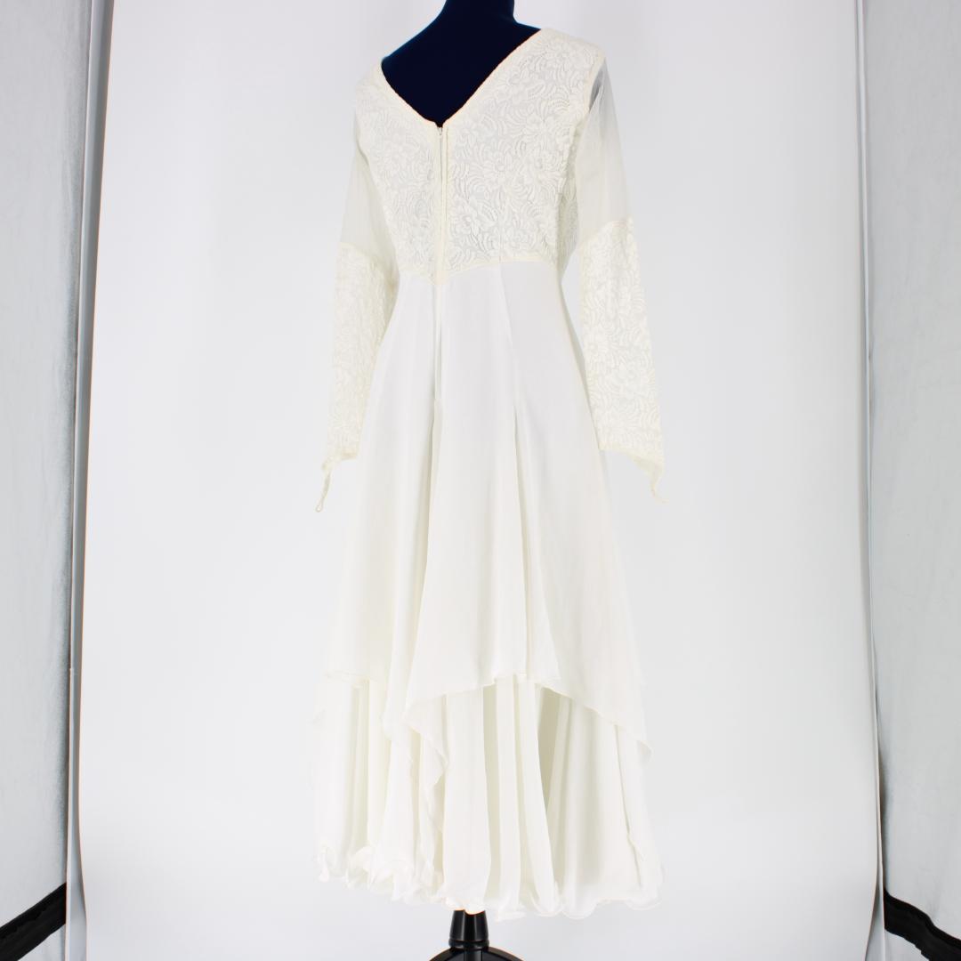 【美品 日本製社交ダンス衣装】ワンピース ドレス PAPILLON パピヨン