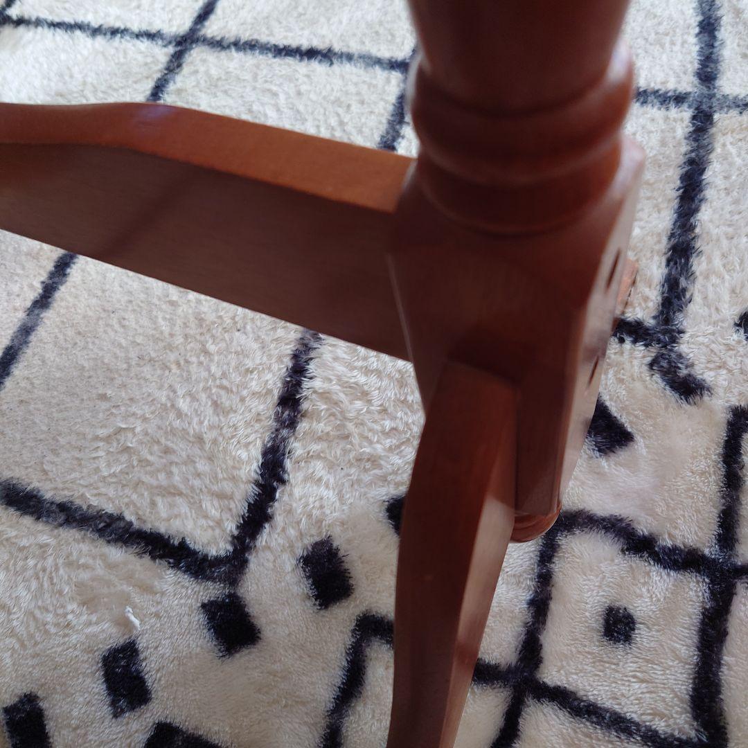 【激安特価】ナチュラルウッドスタンドミラー　希少　オーバル　ウッド　姿見