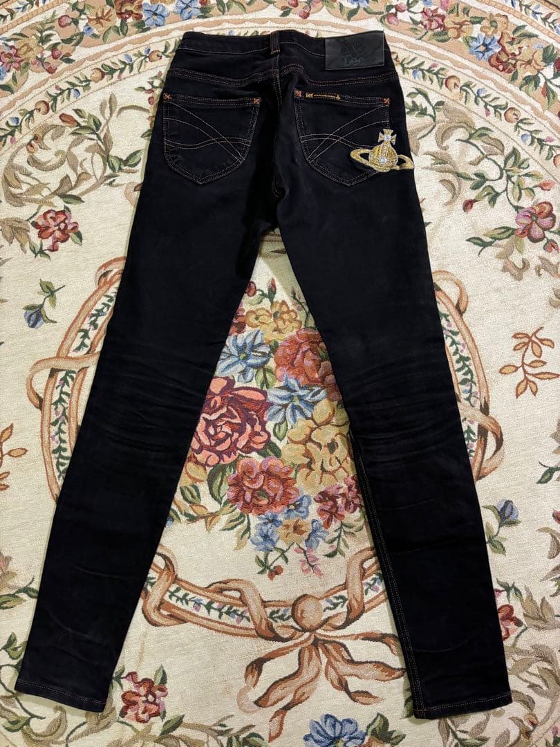 ヴィヴィアンウエストウッド アングロマニア　Lee スキニーデニム　黒