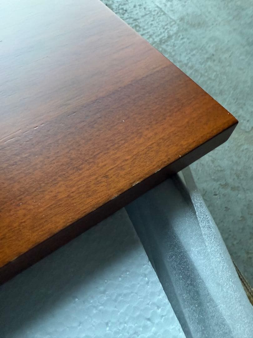 未使用訳あり　３段階伸長式　こたつ　120ｘ80cm ウォールナットブラウン