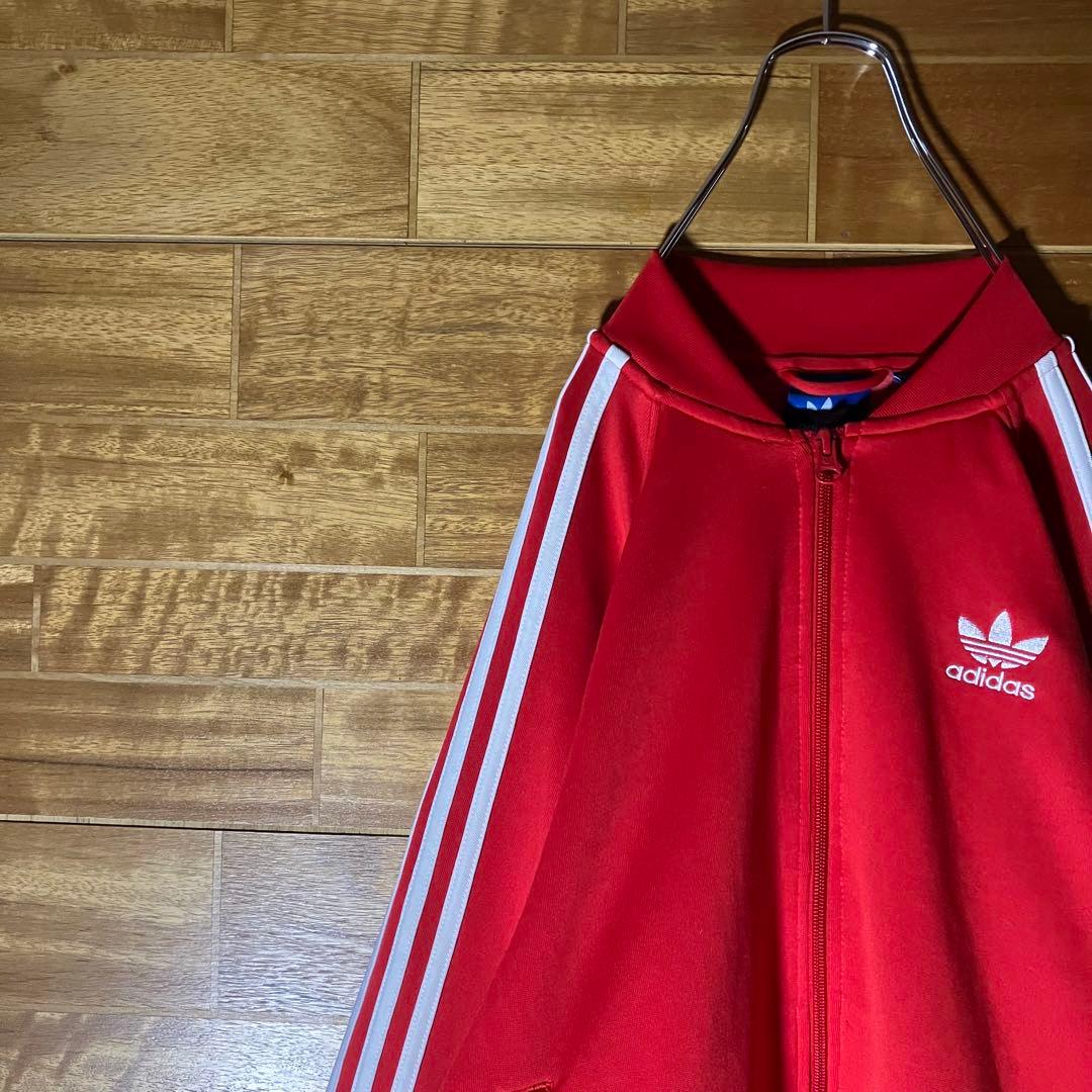 【超希少】adidas　あのちゃん　トラックジャケット　ジャージ　レッド　4XL
