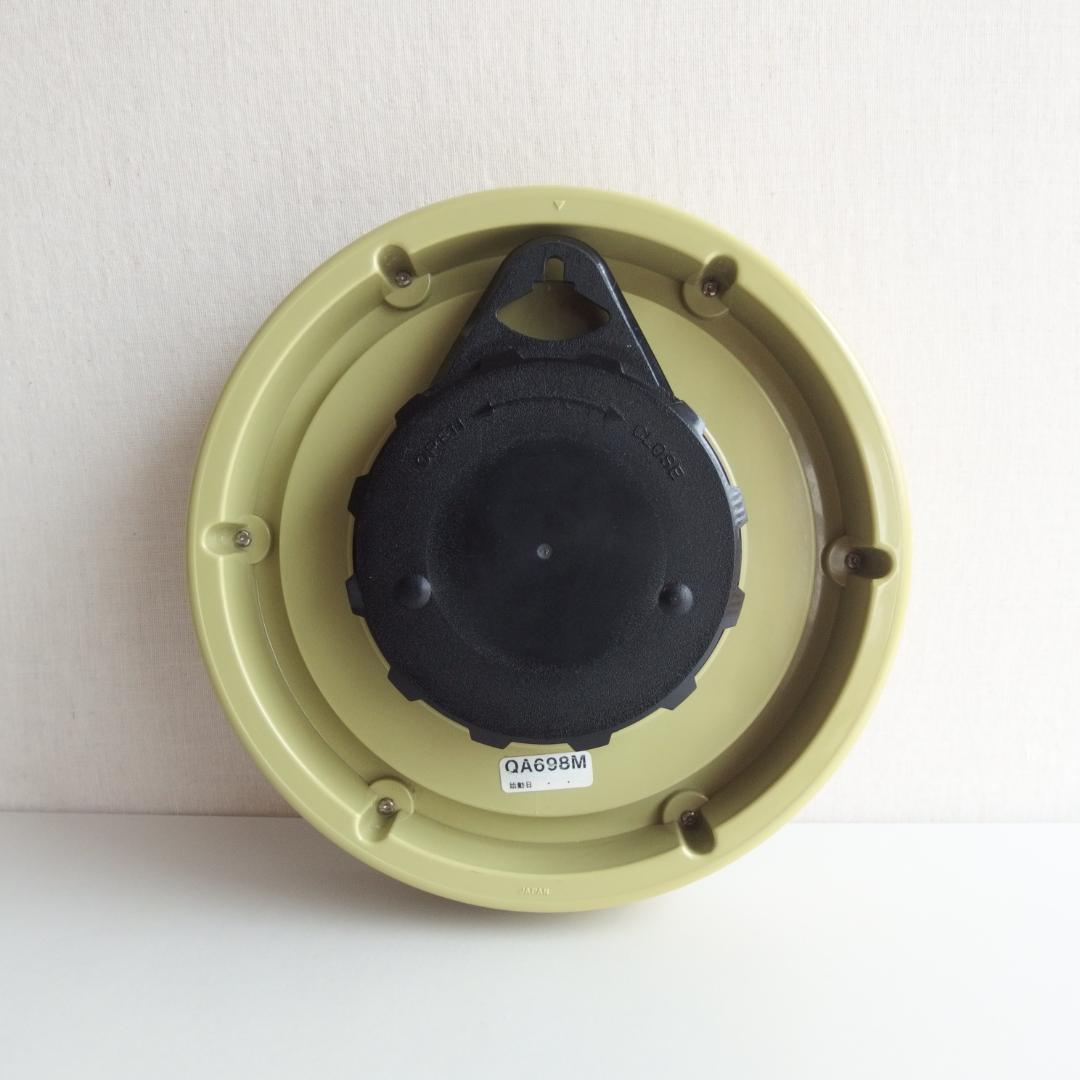 SEIKO 小さな掛け時計 オリーブ 70-80s