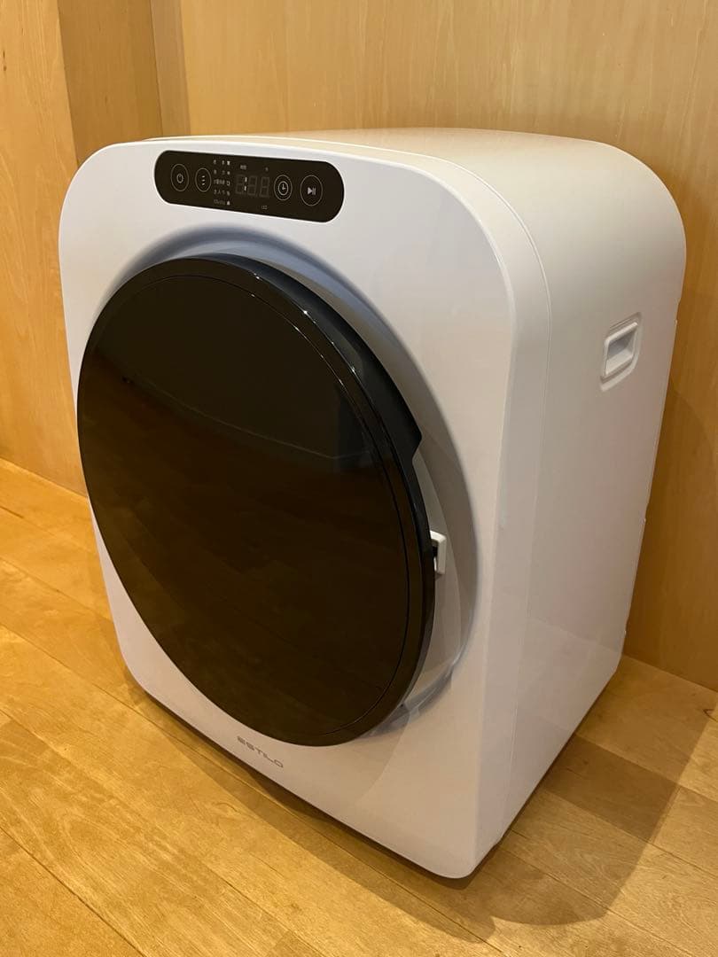 エスティロ 小型乾燥機 工事不要 衣類乾燥機 小型 ESTILO 3kg 白