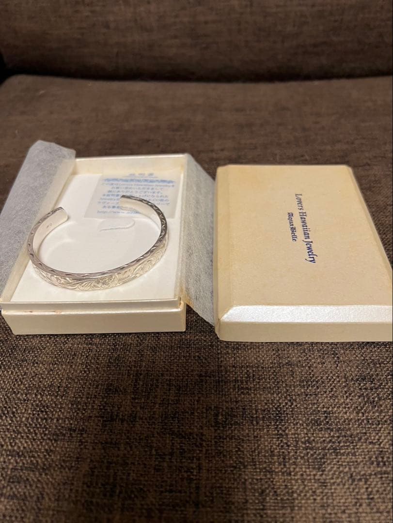 grambman様ハワイアンジュエリー ラヴァーズ シルバー925 バングル