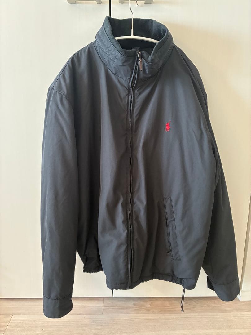 Polo Ralph Lauren ブラック ジャケット　フリース　ブルゾン