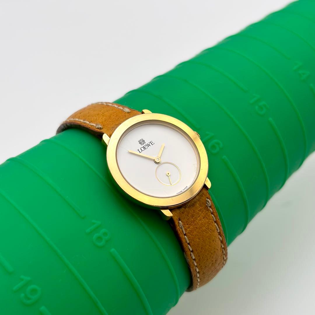 稼動品　LOEWE ロエベ　リピート アナグラム スモセコ　腕時計　メンズ