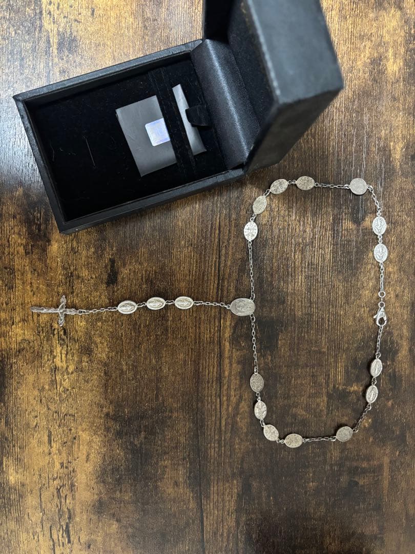 牛*様 DOLCE&GABBANA シルバー ロザリオスタイル ネックレス