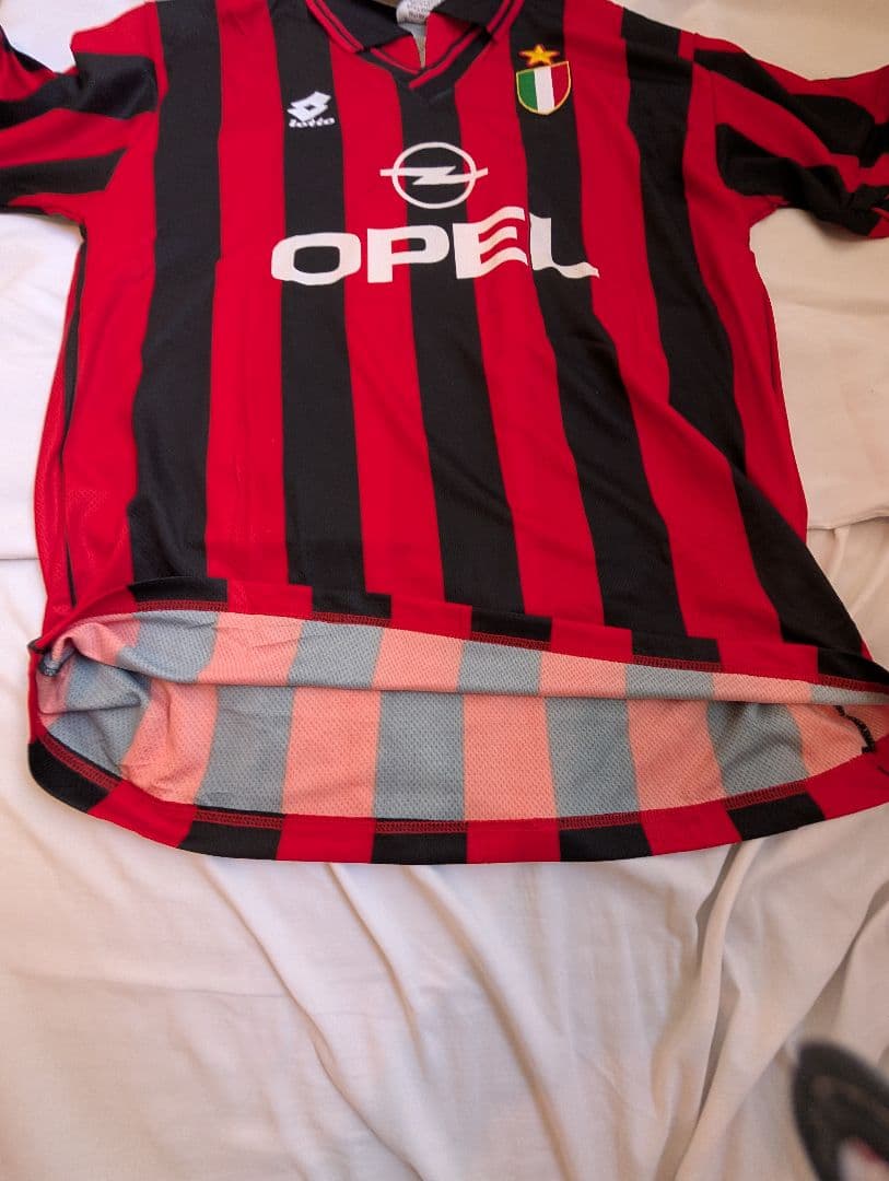 【新品タグ付き】ACミラン/ジョージ・ウェア/H/ 96-97モデル