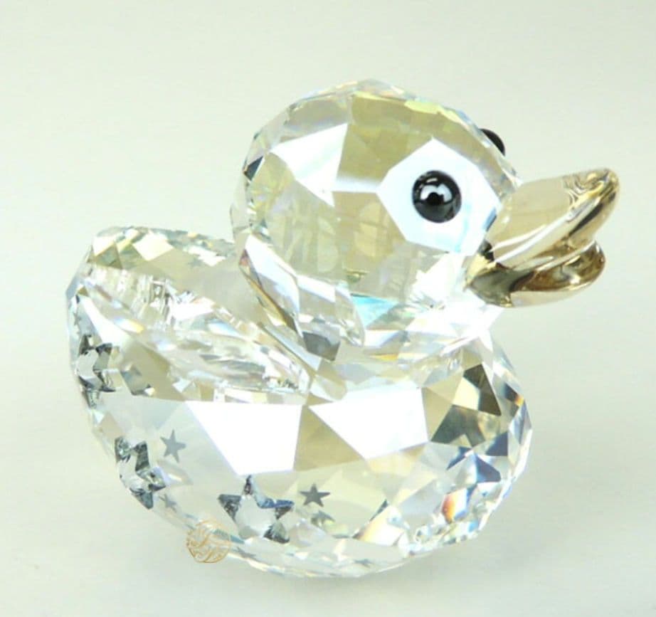 【美品】スワロフスキー　ハッピーダック天使